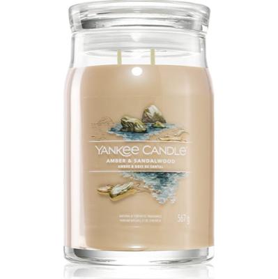 Yankee Candle Amber & Sandalwood świeczka zapachowa 567 g