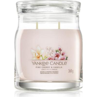 Yankee Candle Pink Cherry & Vanilla świeczka zapachowa Signature 368 g