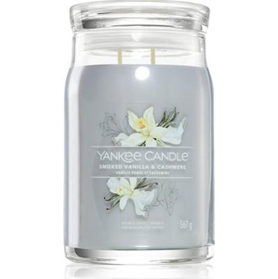 Yankee Candle Smoked Vanilla & Cashmere świeczka zapachowa Signature 567 g