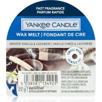 Yankee Candle Smoked Vanilla & Cashmere wosk do aromaterapii 22 g