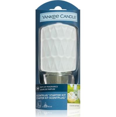 Yankee Candle Clean Cotton dyfuzor elektryczny + napełnienie 1 szt.