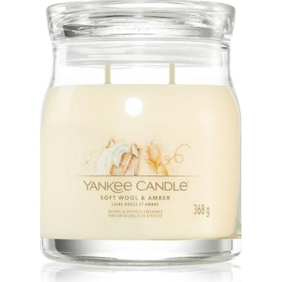 Yankee Candle Soft Wool & Amber świeczka zapachowa 368 g