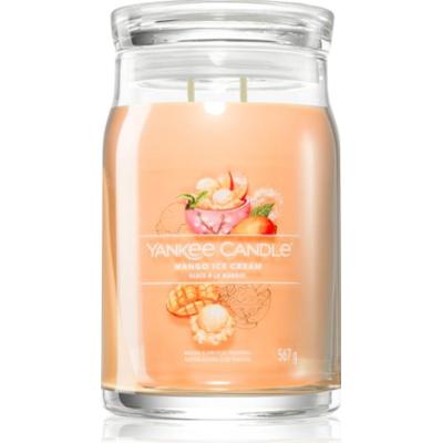 Yankee Candle Mango Ice Cream świeczka zapachowa Signature 567 g
