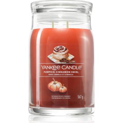 Yankee Candle Pumpkin Cinnamon Swirl świeczka zapachowa 567 g
