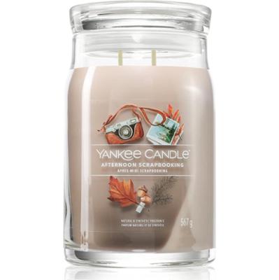 Yankee Candle Afternoon Scrapbooking świeczka zapachowa 567 g