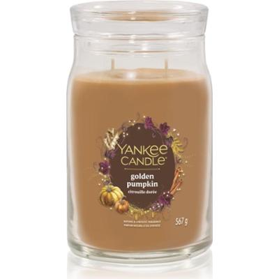 Yankee Candle Golden Pumpkin świeczka zapachowa Signature 567 g