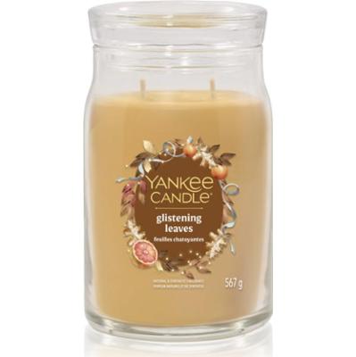 Yankee Candle Glistening Leaves świeczka zapachowa Signature 567 g