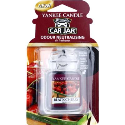Yankee Candle Black Cherry zapach do samochodu wiszące 1 szt.