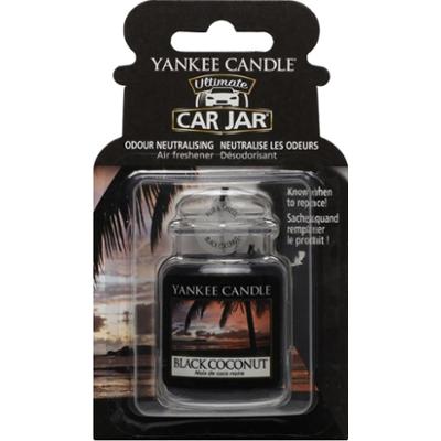 Yankee Candle Black Coconut zapach do samochodu wiszące 1 szt.