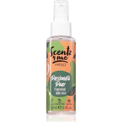 Yardley Scentz 4 Me Passionate Pear mgiełka do ciała dla kobiet 100 ml