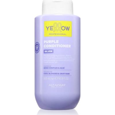Yellow Professional Silver Purple Conditioner odżywka odżywiająca neutralizująca żółtawe odcienie 500 ml