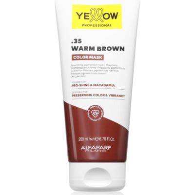 Yellow Professional Color Mask maska koloryzująca odcień .35 Warm Brown 200 ml