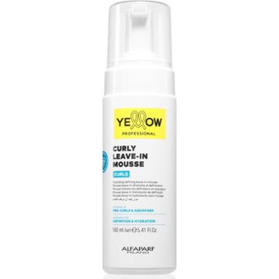 Yellow Professional Curls Curly Leave-in Mousse pielęgnacja bez spłukiwania do włosów kręconych 160 ml
