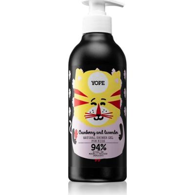 Yope Cranberry & Lavender intensywnie nawilżający żel pod prysznic dla dzieci 400 ml