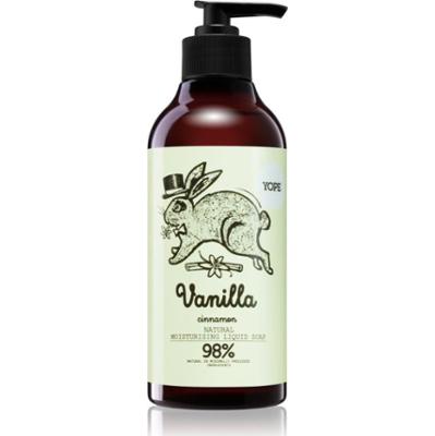 Yope Vanilla & Cinnamon mydło w płynie do rąk o działaniu nawilżającym 500 ml