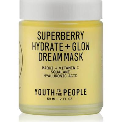 Youth To The People Superberry Hydrate + Glow Dream Mask maseczka do rozjaśnienia i nawilżenia 59 ml