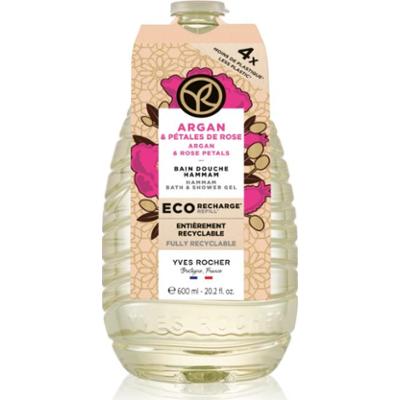 Yves Rocher Bain de Nature żel pod prysznic napełnienie Argan & Rose Petals 600 ml