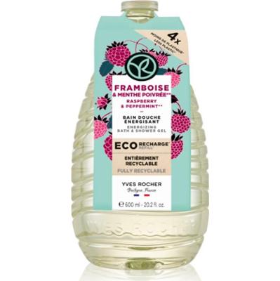 Yves Rocher Bain de Nature żel pod prysznic napełnienie Raspberry & Peppermint 600 ml