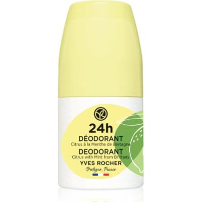 Yves Rocher 24 H dezodorant roll-on Citrus & Mint 50 ml