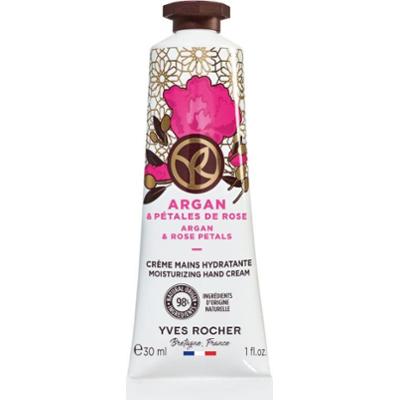 Yves Rocher Bain de Nature krem do rąk Argan & Rose Petals 30 ml