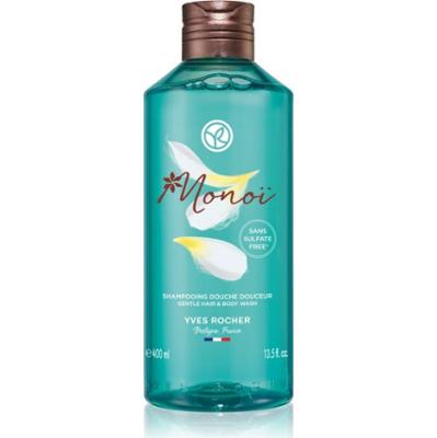Yves Rocher Monoi de Tahiti żel pod prysznic do ciała i włosów 400 ml