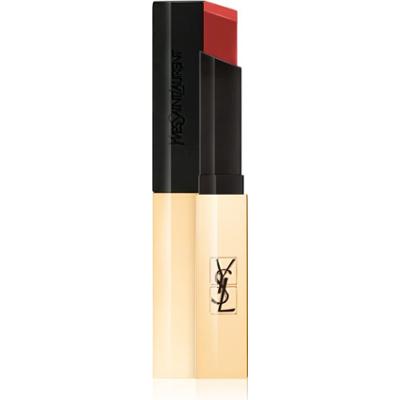 Yves Saint Laurent Rouge Pur Couture The Slim cienka szminka matująca zapewniająca skórzany efekt na ustach odcień 9 Red Enigma 2.2 g