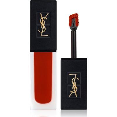Yves Saint Laurent Tatouage Couture Velvet Cream mocno napigmentowa szminka kremowa z matowym wykończeniem odcień 211 Chili Incitement 6 ml