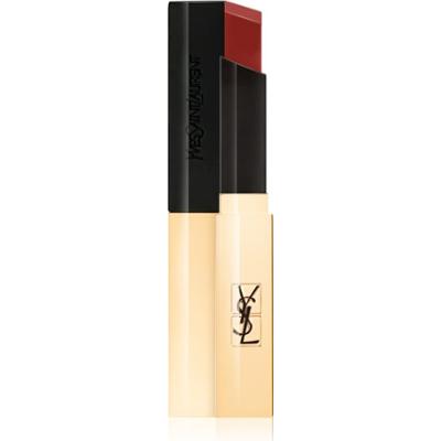 Yves Saint Laurent Rouge Pur Couture The Slim cienka szminka matująca zapewniająca skórzany efekt na ustach odcień 33 Orange Desire 2.2 g