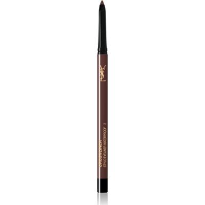 Yves Saint Laurent Crush Liner kredka do oczu odcień 02 Dark Brown 0.35 g