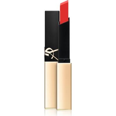 Yves Saint Laurent Rouge Pur Couture The Slim cienka szminka matująca zapewniająca skórzany efekt na ustach odcień 22 2.2 g