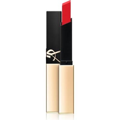 Yves Saint Laurent Rouge Pur Couture The Slim cienka szminka matująca zapewniająca skórzany efekt na ustach odcień 33 2.2 g