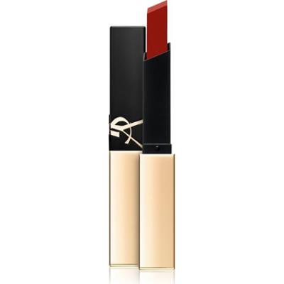 Yves Saint Laurent Rouge Pur Couture The Slim cienka szminka matująca zapewniająca skórzany efekt na ustach odcień 1966 2.2 g