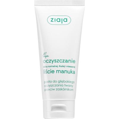 Ziaja Liście Manuka pasta do głębokiego oczyszczania twarzy 75 ml