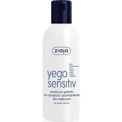 Ziaja Yego Sensitiv woda po goleniu na zacięcia i podrażnienia dla mężczyzn 200 ml