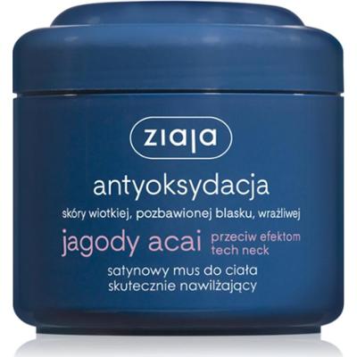 Ziaja Jagody Acai satynowy mus do ciała skutecznie nawilżający 200 ml