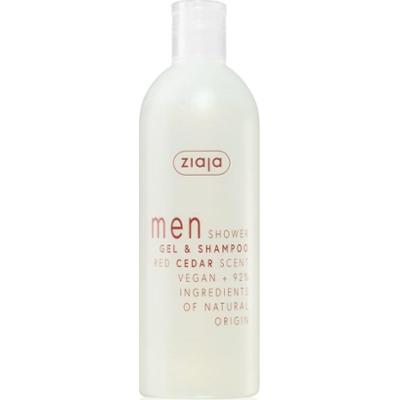 Ziaja Men szampon i żel pod prysznic 2w1 Red Cedar 400 ml