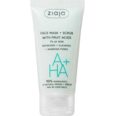 Ziaja Face Mask + Scrub with Fruit Acids maska peelingująca 55 ml