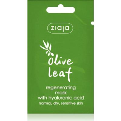 Ziaja Liście Zielonej Oliwki oliwkowa maska regenerująca z kwasem hialuronowym 7 ml
