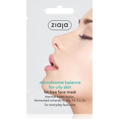 Ziaja Maseczki Mikrobiom Balans beztłuszczowa maska mikrobiom balans dla skóry tłustej 7 ml