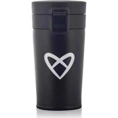 ZOE Insulated Coffee Bottle kubek termiczny kolor Black 300 ml