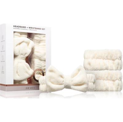 Zoë Ayla Headband & Wristband Set zestaw do demakijażu z opaską kosmetyczną