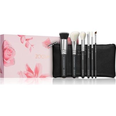 ZOEVA The Essential Brush Set zestaw pędzli z kosmetyczką 1 szt.