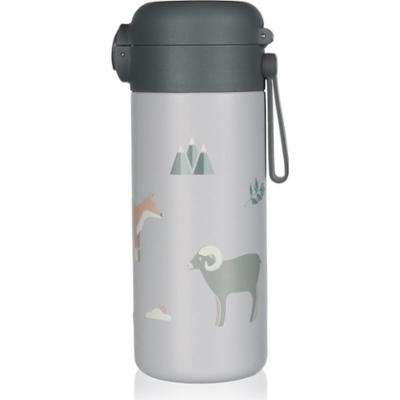 Zopa Thermo Bottle with Silicone Holder and Drinking Spout termos ze słomką 350 ml