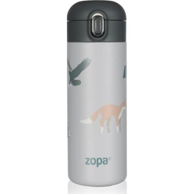 Zopa Thermo Bottle with Drinking Spout termos ze słomką Mountains 400 ml