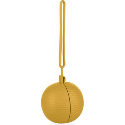 Zopa Silicone Pacifier Case Closable pojemnik na smoczek 0 m+ Mustard Yellow 1 szt.