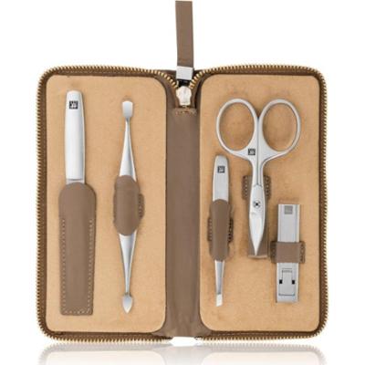 Zwilling Twinox Taupe zestaw do manicure