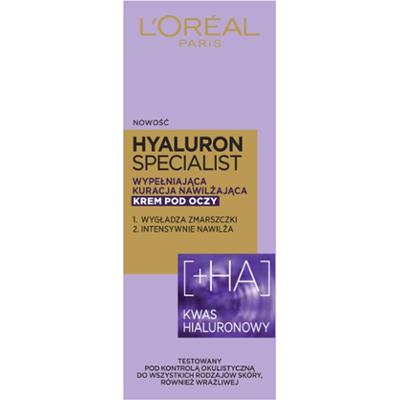 L'Oreal Paris Hyaluron Specialist Krem pod oczy 15 ml