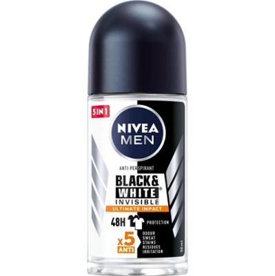 Antyperspirant w Kulce Black&White Invisible Ultimate Impact