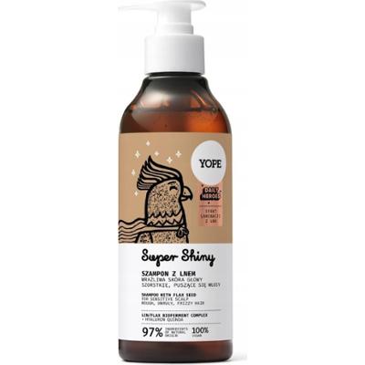 Yope Super Shiny szampon z lnem 300 ml