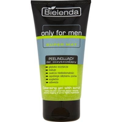 Bielenda Only For Men Super Mat Peelingujący żel oczyszczający 150 g